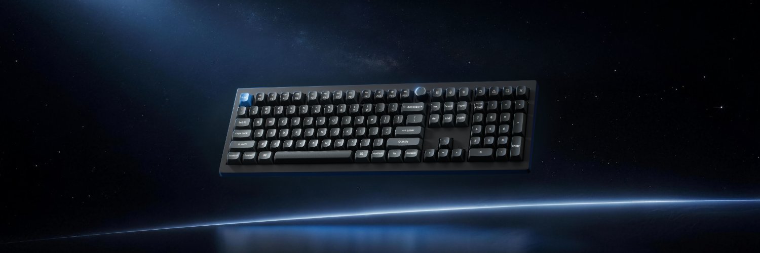 Keychron's banner