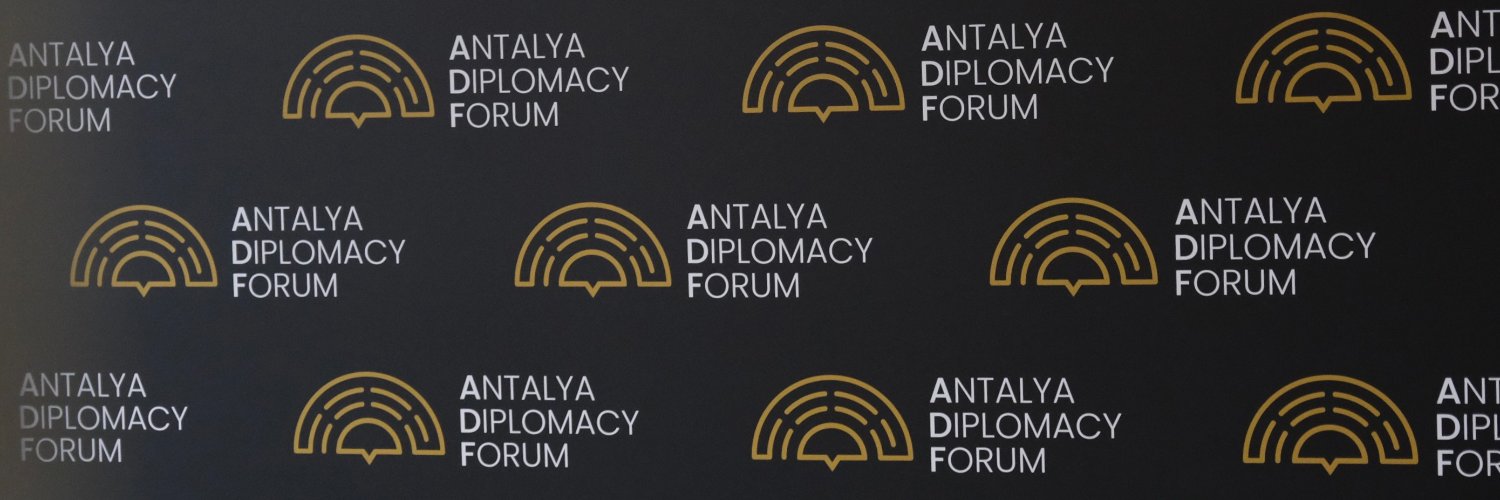 Antalya Diplomacy Forum's banner