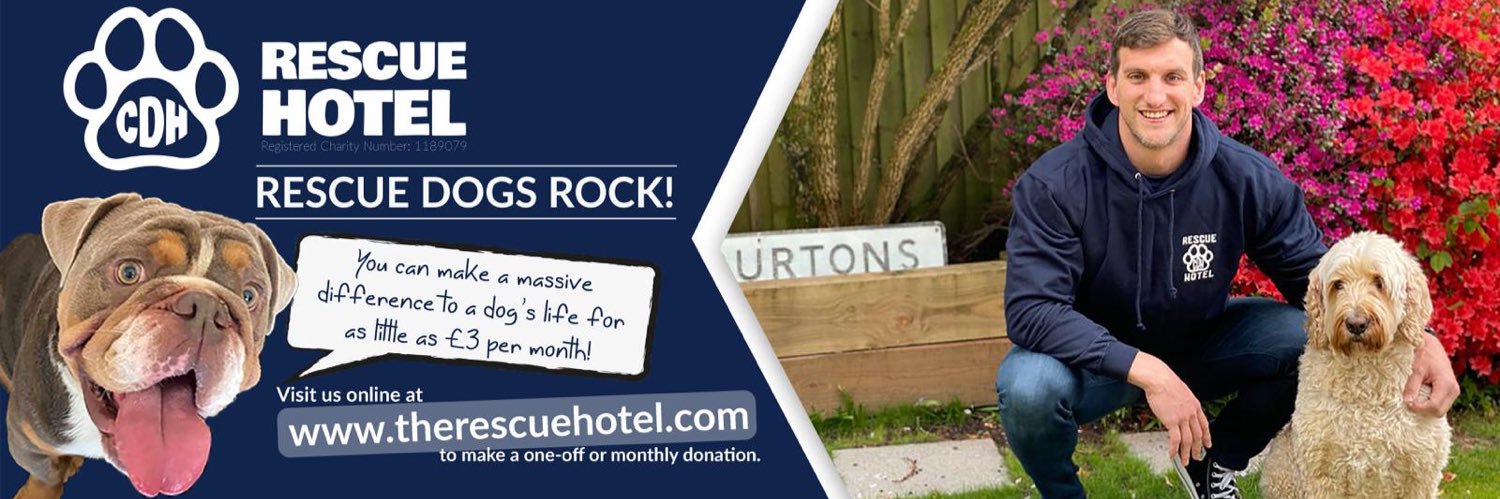 Cardiff Dogs Home, The Rescue Hotel's banner