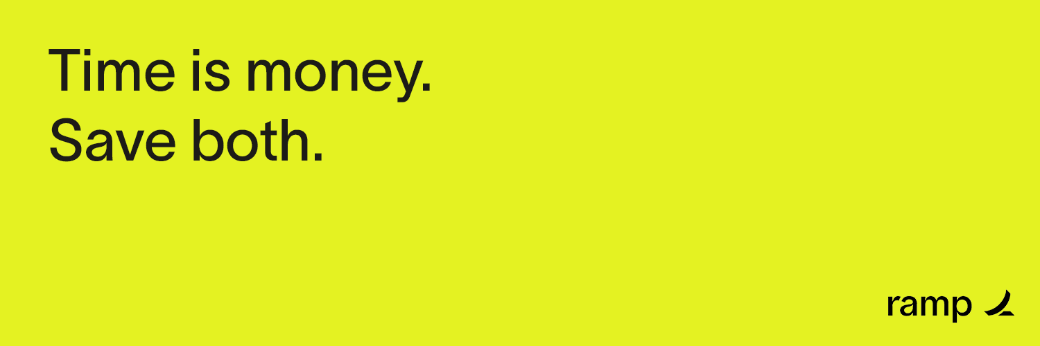 Ramp's banner