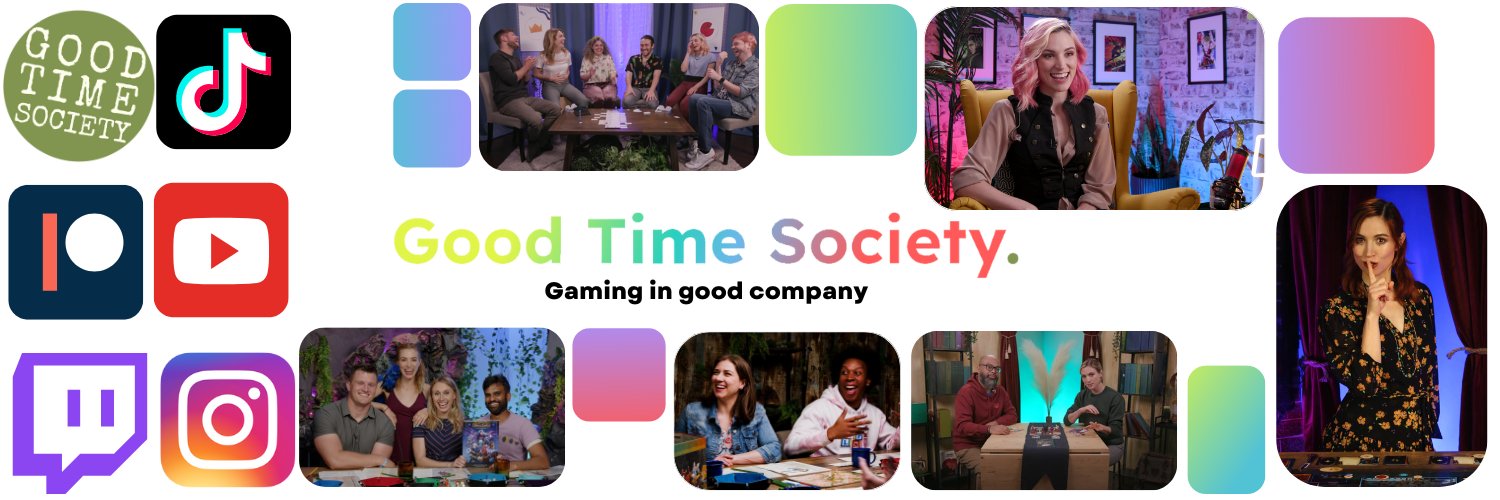 Good Time Society's banner