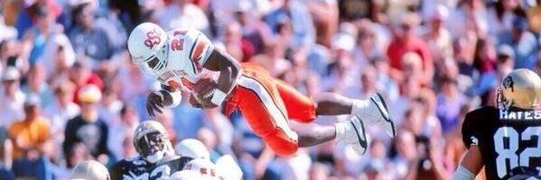 Barry Sanders's banner