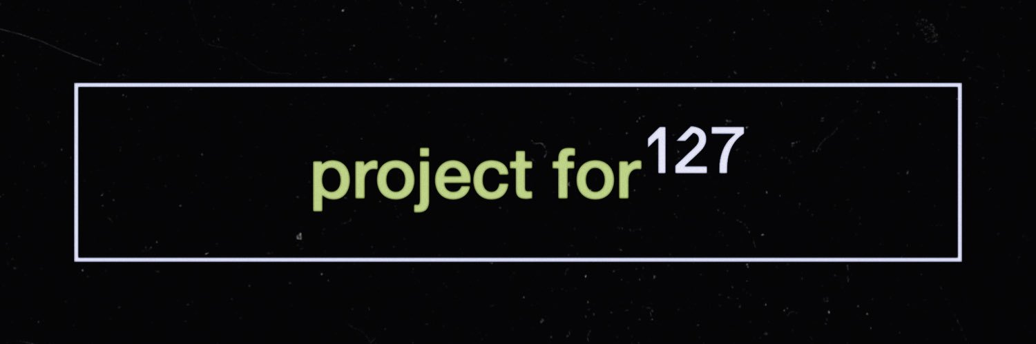 NCT 127 Project's banner