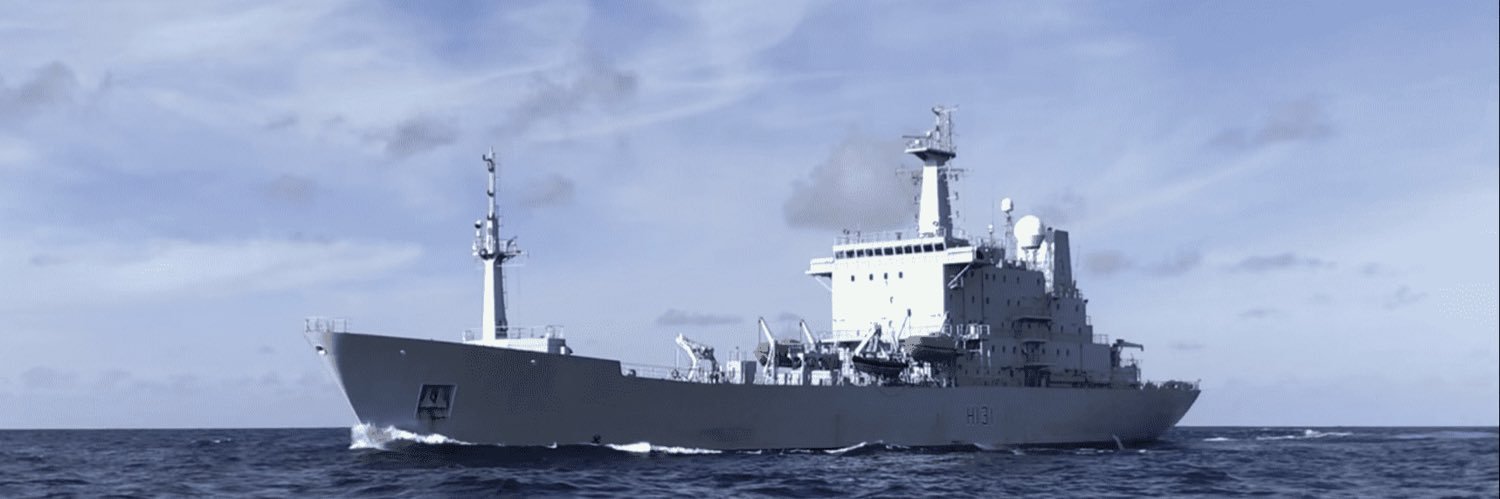 HMS Scott's banner