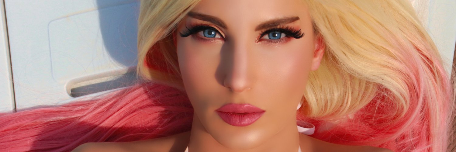 wetting girl's banner