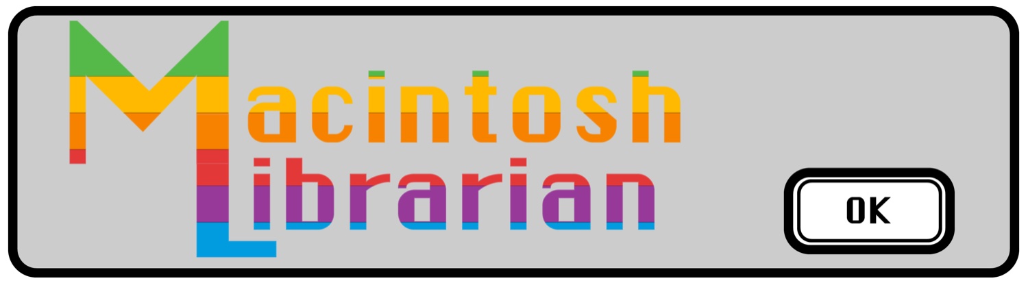 Macintosh Librarian's banner