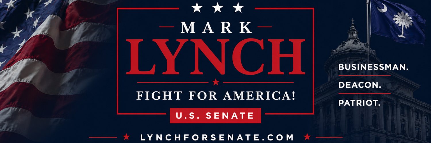Mark Lynch for U.S. Senate's banner