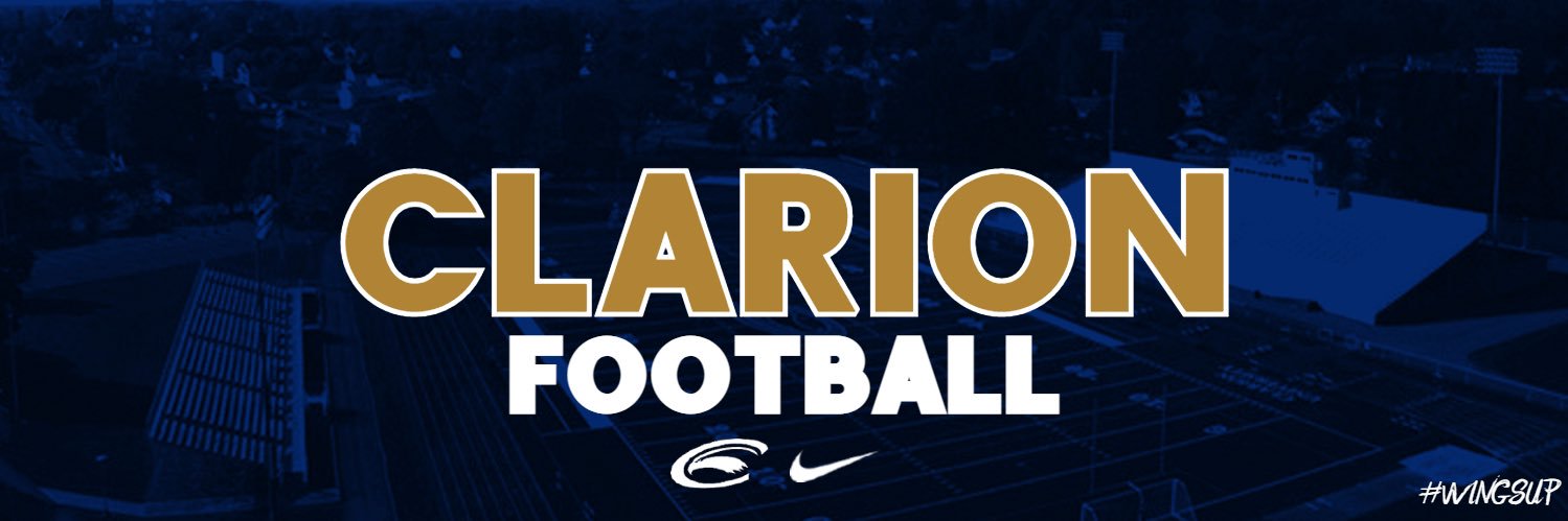 Clarion Football's banner