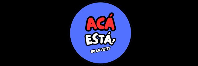 AcáESTÁ's banner