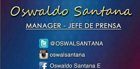 OSWALDO SANTANA's banner