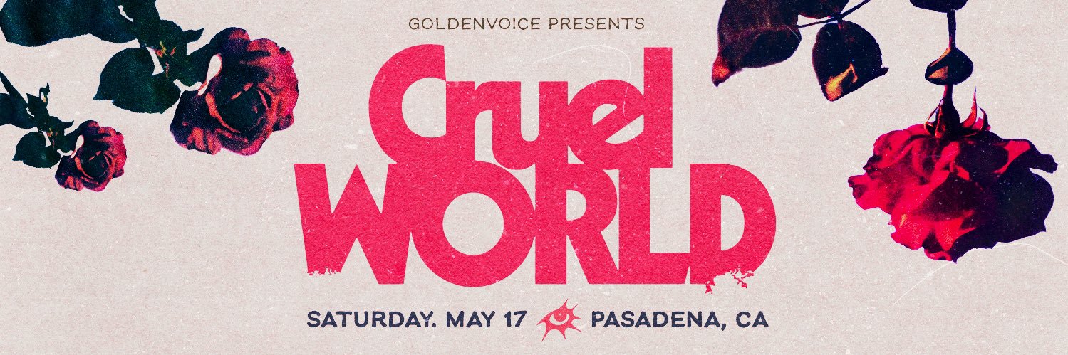 Cruel World Festival's banner
