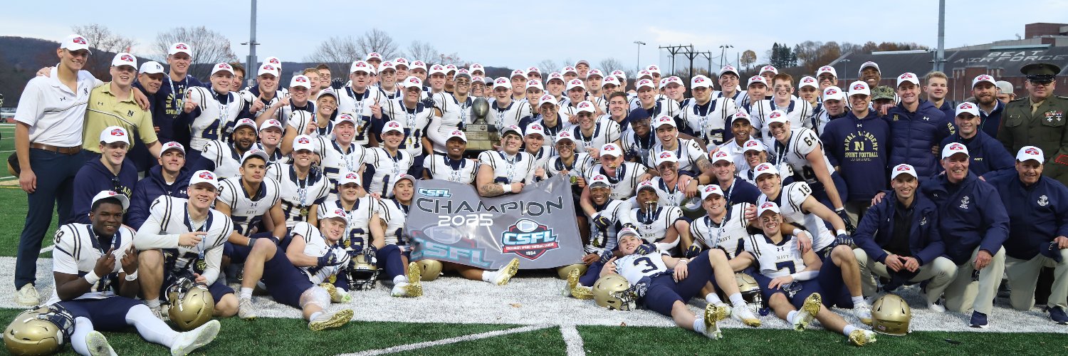 Navy Sprint Football's banner