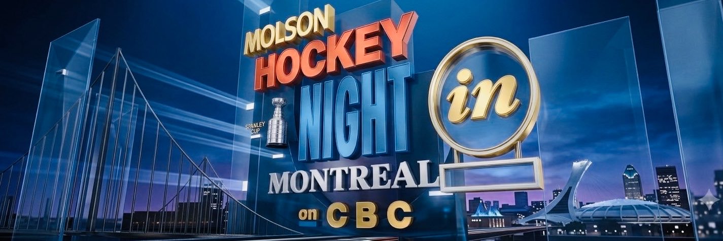 Hockey Night In Montreal's banner