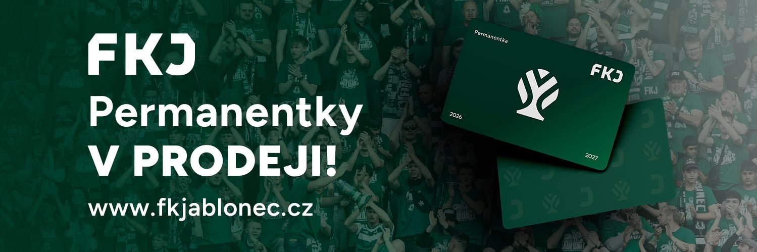 FK Jablonec's banner
