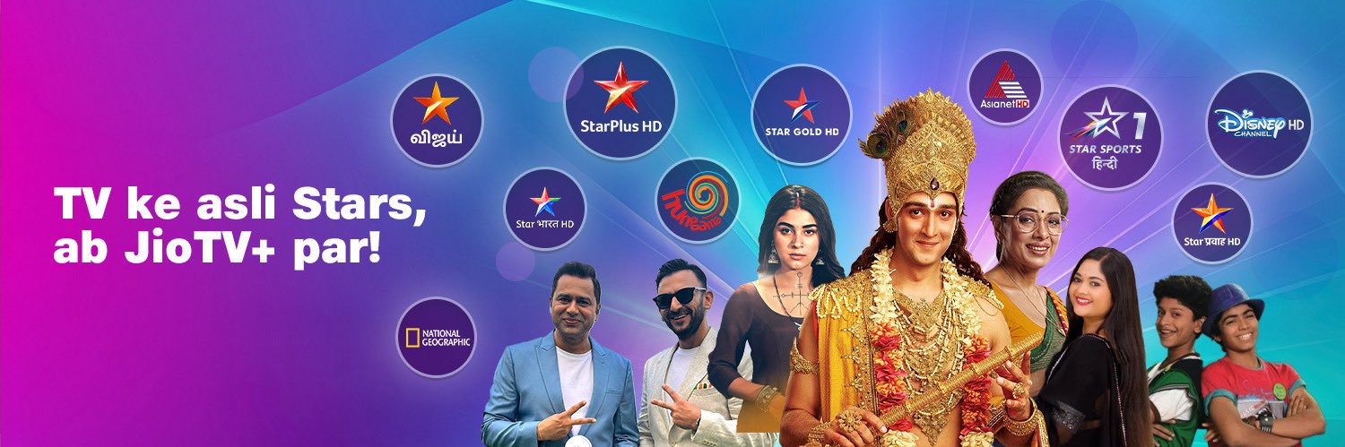 JioTV+'s banner