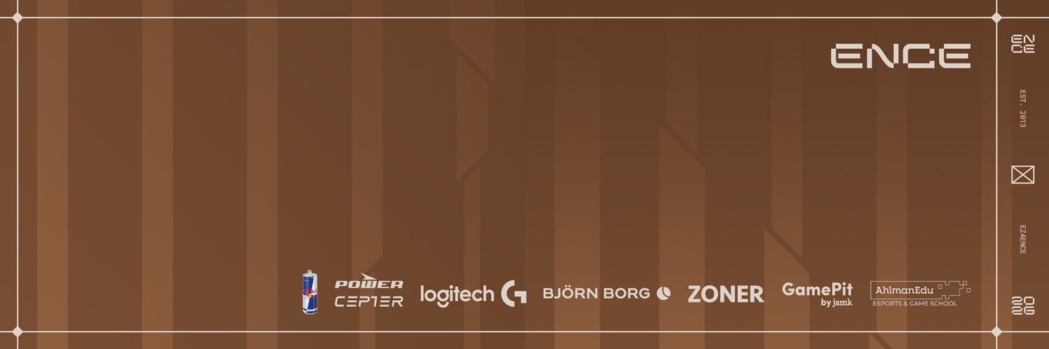 ENCE's banner