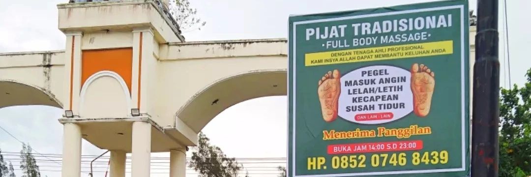 pijat lhokseumawe's banner