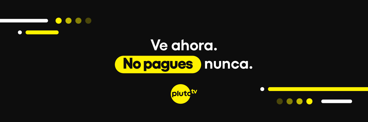 Pluto TV México's banner