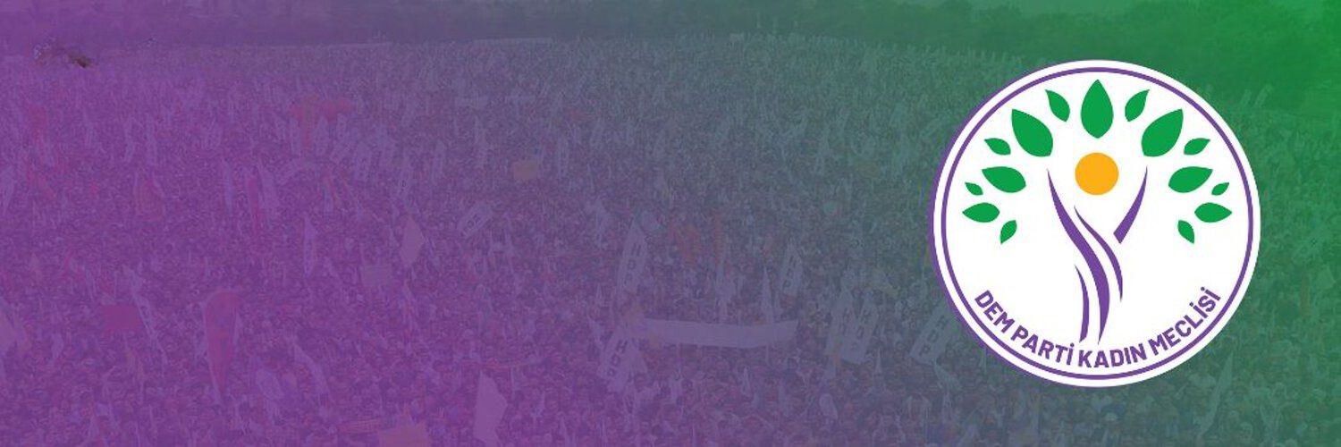 DEM Parti İstanbul Kadın Meclisi's banner