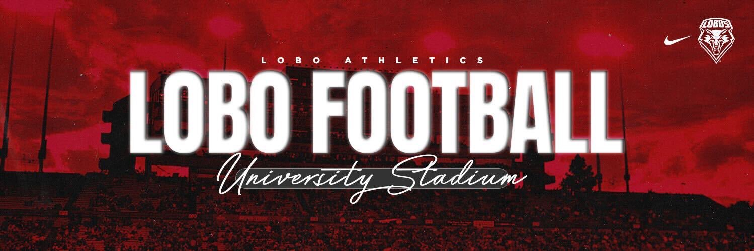 New Mexico Football's banner