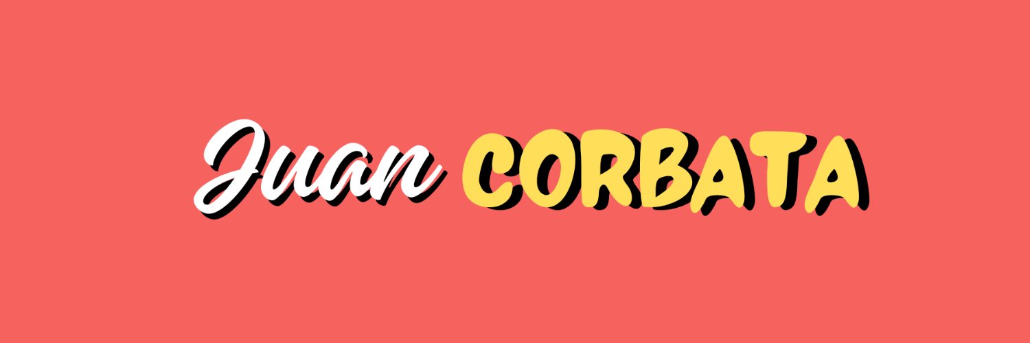 Juan Corbata's banner
