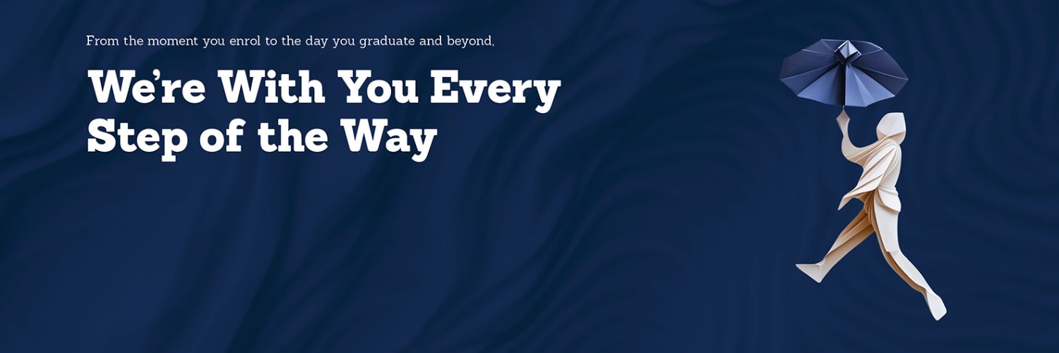National College of Ireland's banner