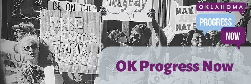 Oklahoma Progress Now's banner