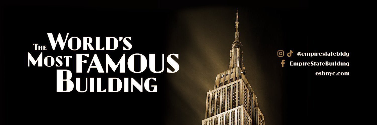 Empire State Building's banner