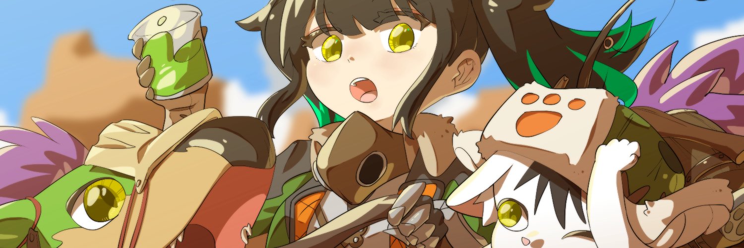 Ethel Chamomile VTuber's banner