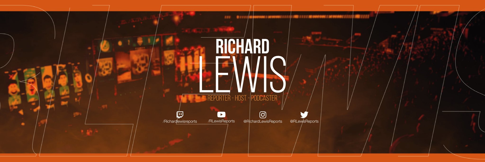 Richard Lewis's banner