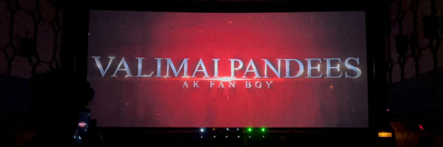 Valimai Pandees 𓃵's banner