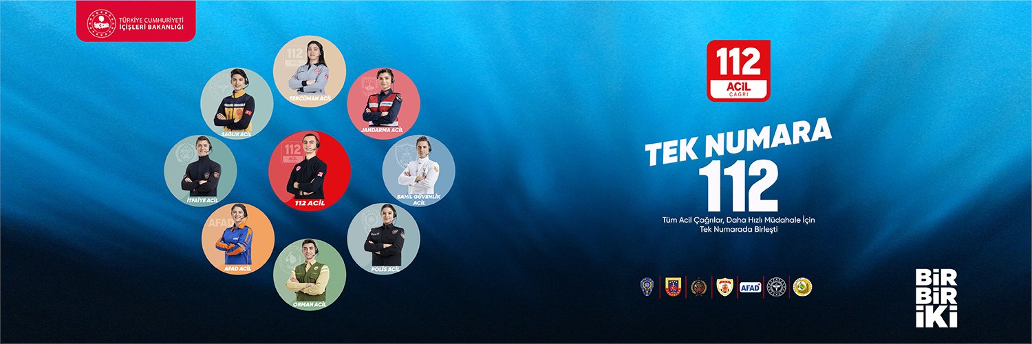 112 Acil Çağrı Merkezleri's banner