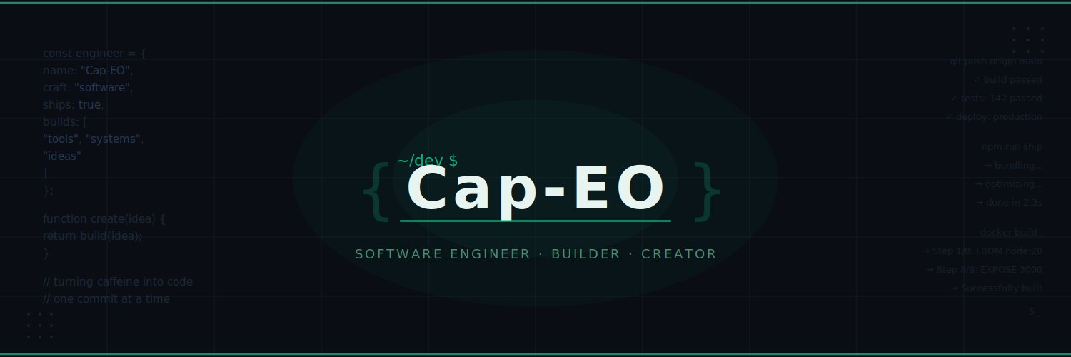Captain-EO 👨🏾‍💻's banner