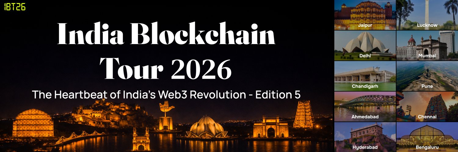 India Blockchain Tour (IBT) | Metamorphosis 2026's banner