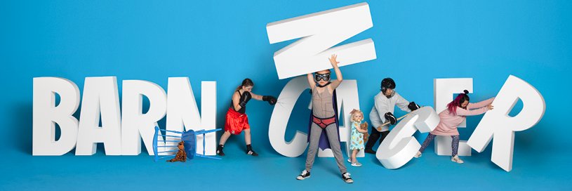 Barncancerfonden's banner