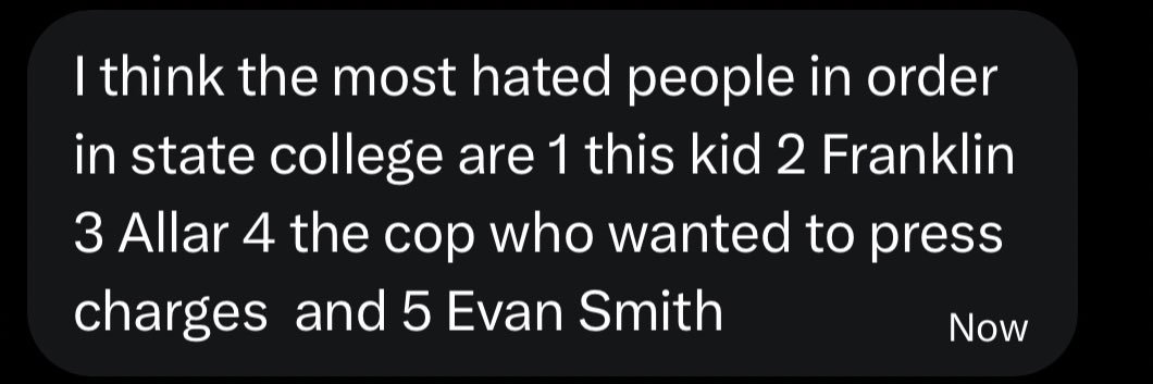 Evan Smith's banner