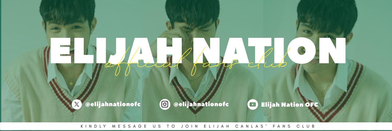 Elijah Nation Official Fans Club's banner
