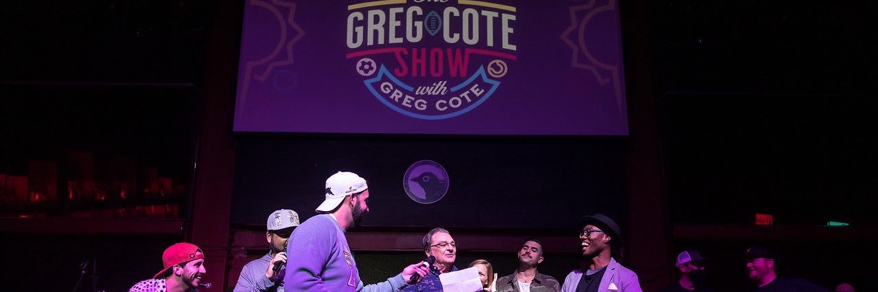 The Greg Cote Show's banner