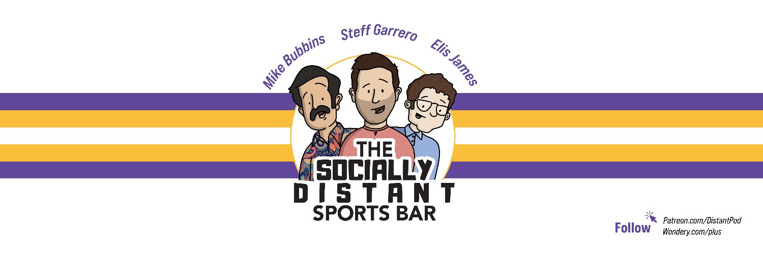 The Socially Distant Sports Bar's banner