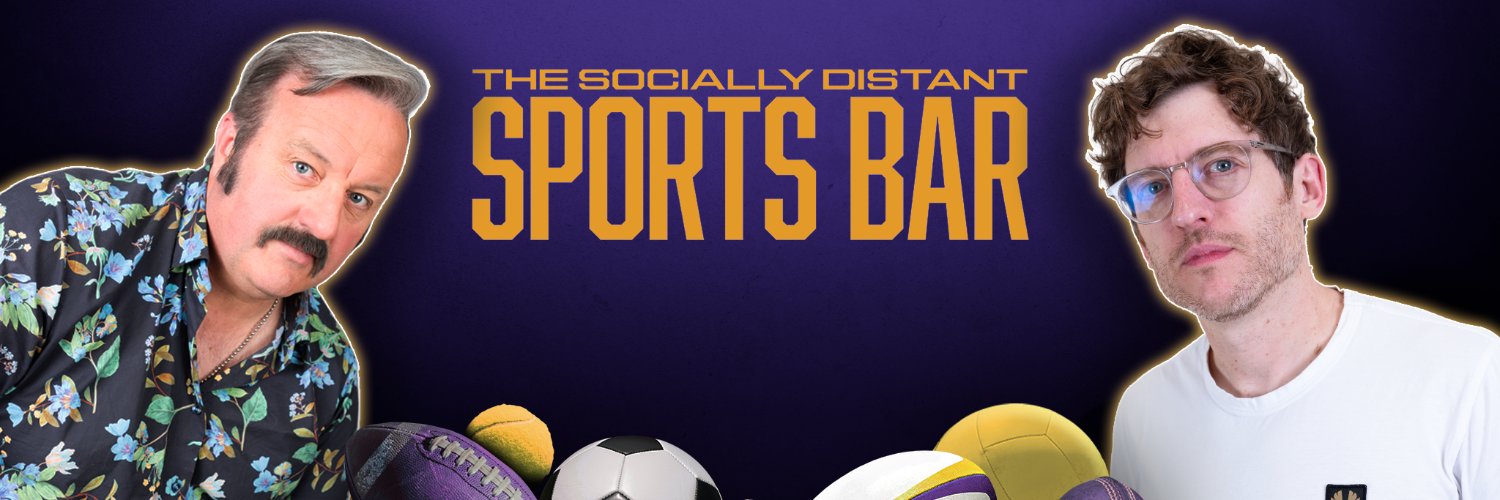 The Socially Distant Sports Bar's banner