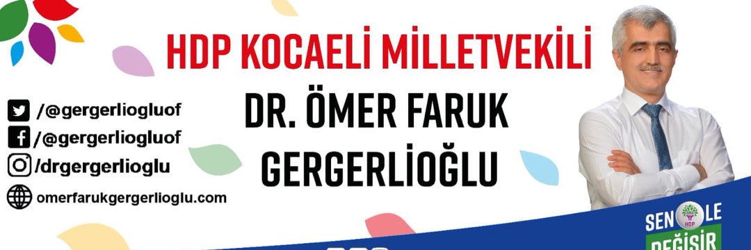 Ömer Faruk Gergerlioğlu (Kurdî)'s banner