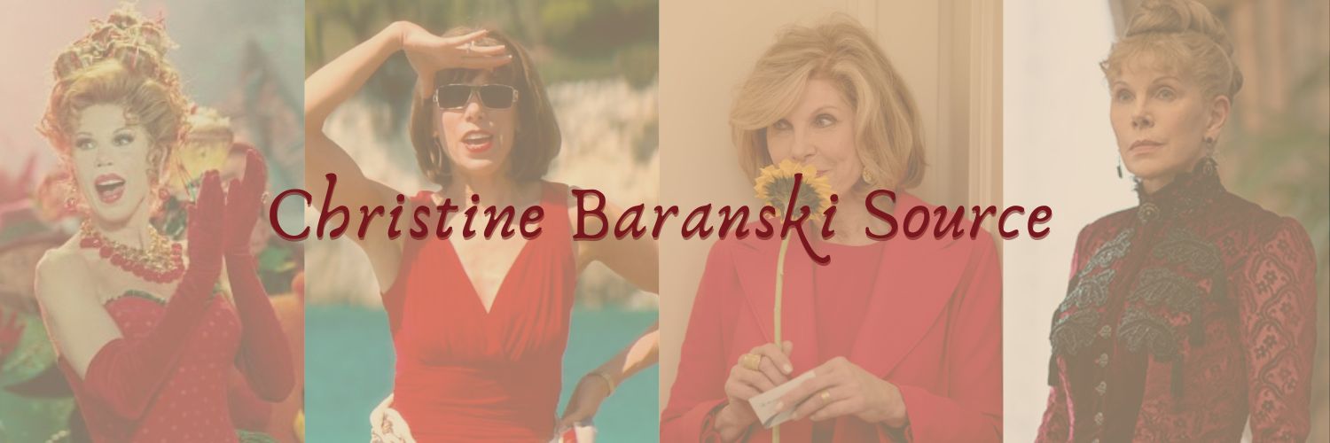Christine Baranski Source's banner