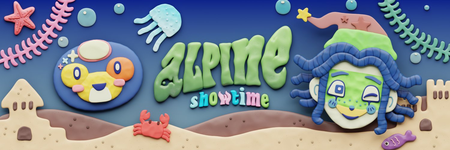 AlpineShowTime ⭐ Imaginary Friend VTuber ⭐'s banner