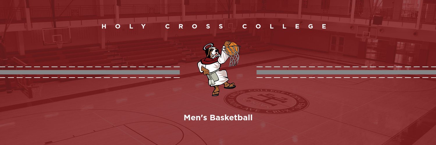 Holy Cross MBB's banner