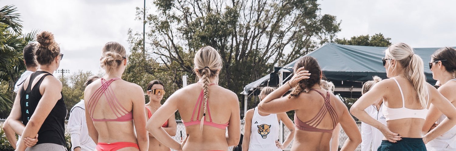 FIU Beach Volleyball's banner
