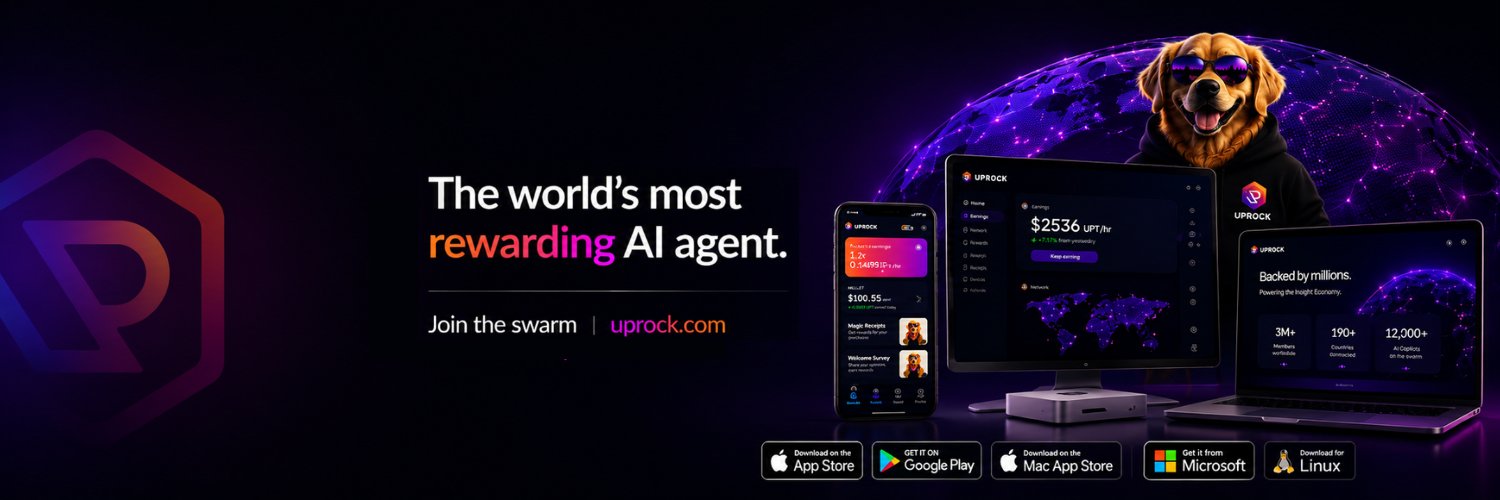 UpRock's banner