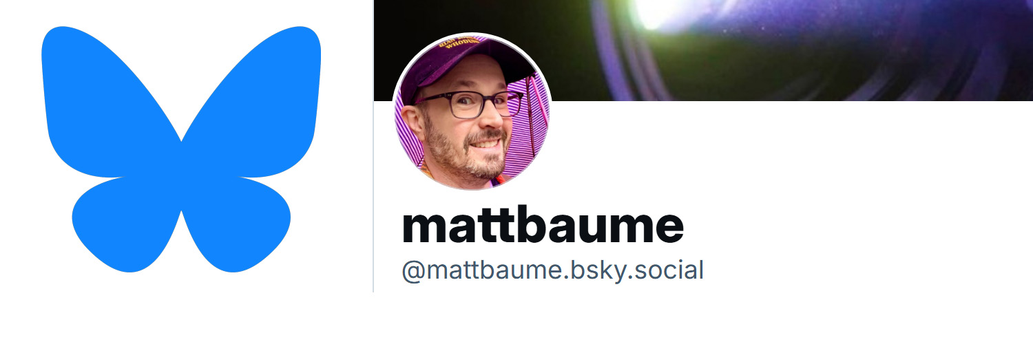 Matt Baume's banner