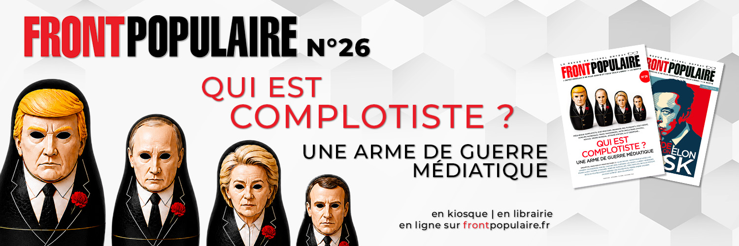 Front Populaire's banner