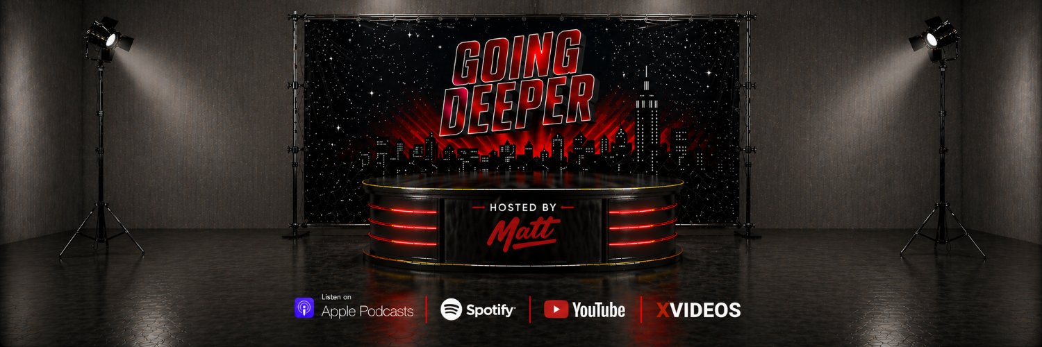 Going Deeper podcast🎙️ 2x AVN Award Nominee 🏆's banner