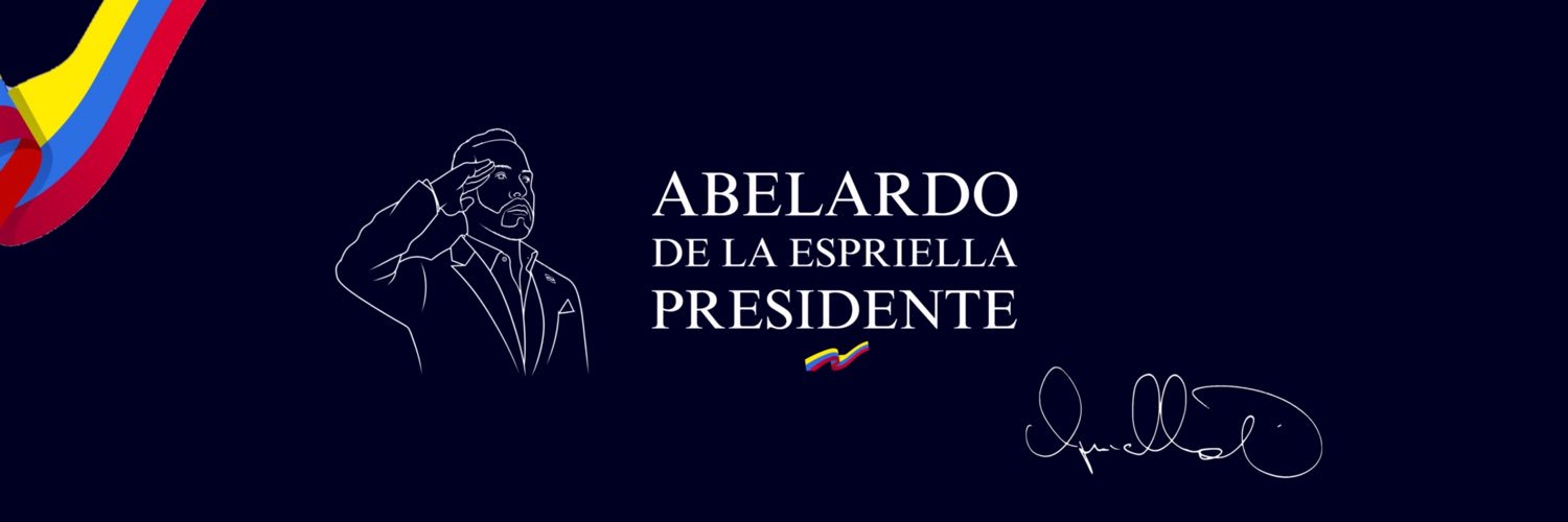 De La Espriella Presidente's banner